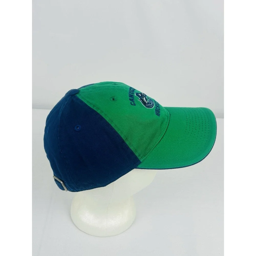 Vancouver Canucks NHL Reebok Dad Hat Adjustable Green Blue OSFA Cap New